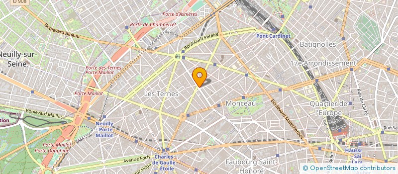 localisation de l'entreprise SARELYS  PARIS