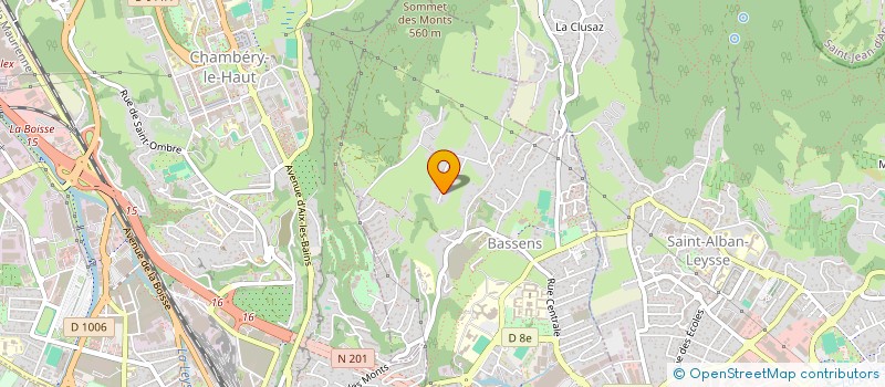 localisation de l'entreprise SARENNE à BASSENS