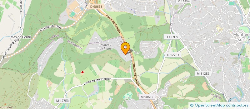 localisation de l'entreprise SARENNE CAPITAL CONSEIL  GRABELS