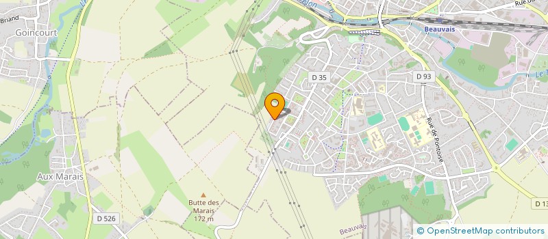 localisation de l'entreprise SARENOV CONCEPT à BEAUVAIS
