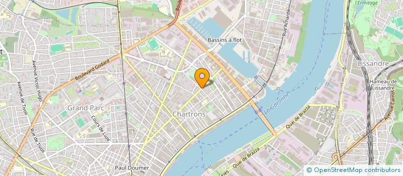 localisation de l'entreprise SAREP à BORDEAUX
