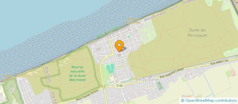 localisation de l'entreprise SAREPTA  BRAY-DUNES