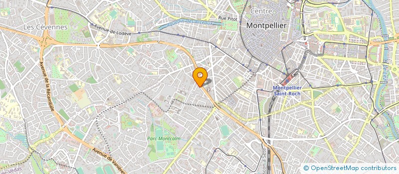 localisation de l'entreprise SARES à MONTPELLIER