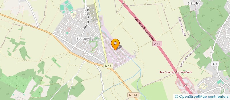 localisation de l'entreprise SAREV & CO  ECQUEVILLY