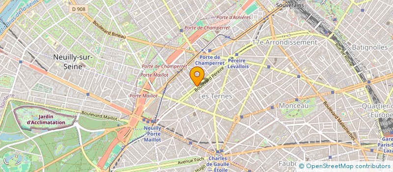 localisation de l'entreprise SAREYL  PARIS