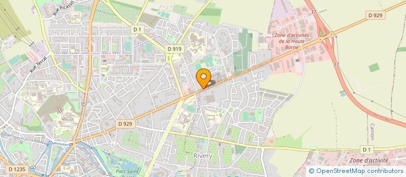localisation de l'entreprise SAREYS à AMIENS
