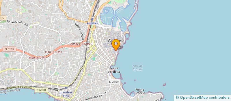 localisation de l'entreprise SARFATE770 à ANTIBES