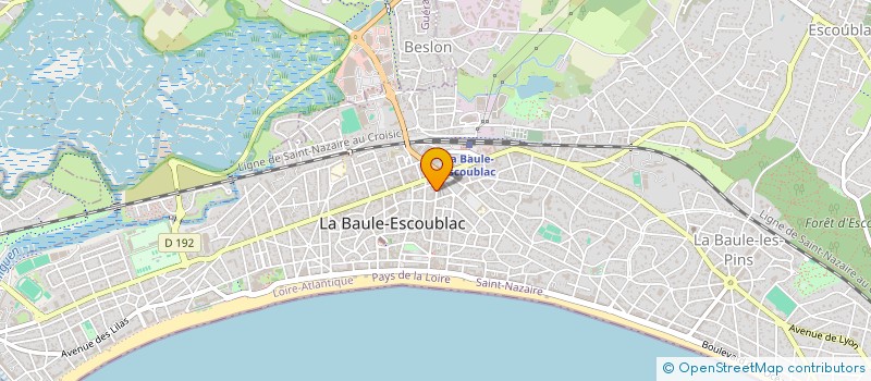 localisation de l'entreprise SARFATI  LA BAULE-ESCOUBLAC