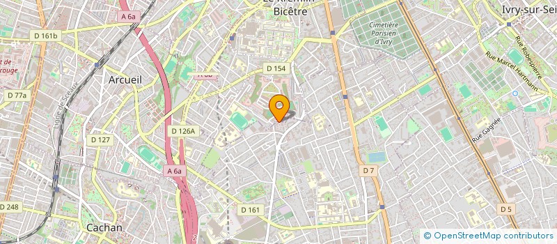 localisation de l'entreprise SARFATI  VILLEJUIF