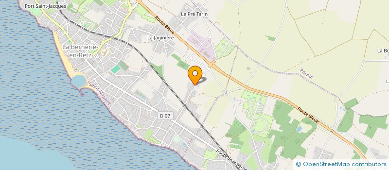 localisation de l'entreprise SARFRAN  LA BERNERIE-EN-RETZ