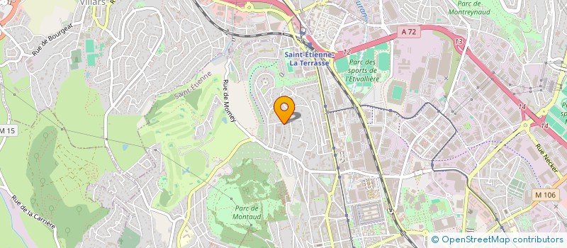 localisation de l'entreprise SARG INVEST  SAINT-ETIENNE