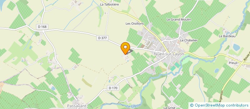 localisation de l'entreprise SARGER à LYS-HAUT-LAYON