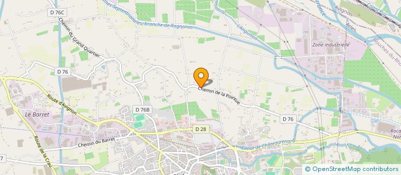 localisation de l'entreprise SARGOS à CHATEAURENARD