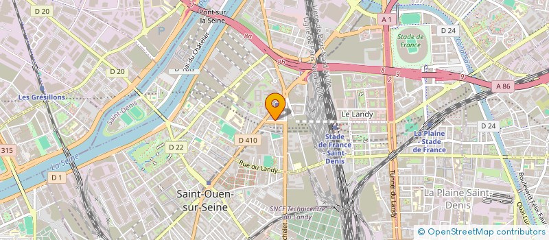 localisation de l'entreprise SARHABIL CONSULTING à SAINT-DENIS