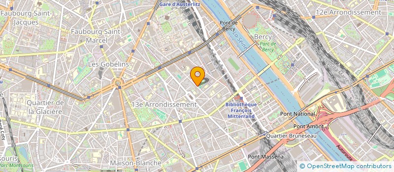 localisation de l'entreprise SARHIDEL  PARIS