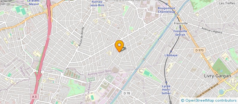localisation de l'entreprise SARI à AULNAY-SOUS-BOIS