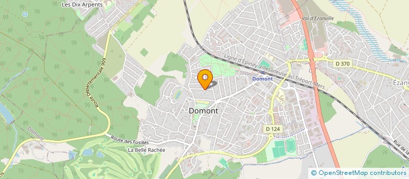 localisation de l'entreprise SARI  DOMONT