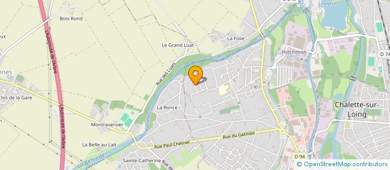 localisation de l'entreprise SARI à CHALETTE-SUR-LOING