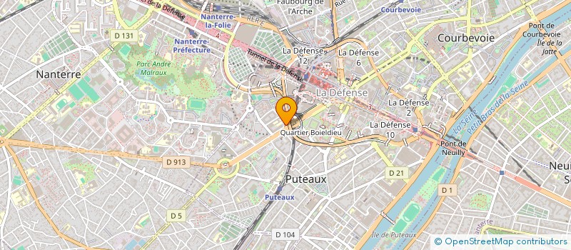 localisation de l'entreprise SARI DEVELOPPEMENT à PUTEAUX