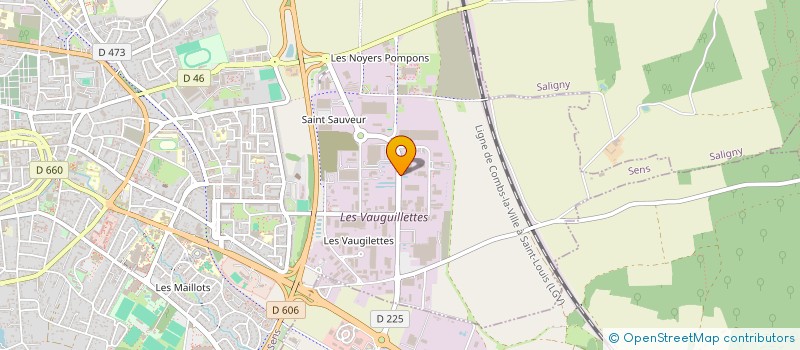 localisation de l'entreprise SARI FRANCE à SENS