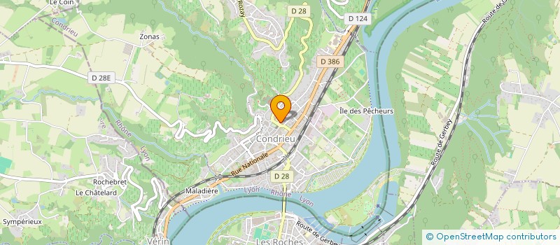 localisation de l'entreprise SARIA  CONDRIEU