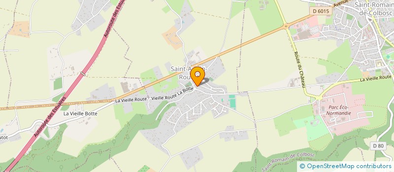 localisation de l'entreprise SARIA  SAINT-AUBIN-ROUTOT