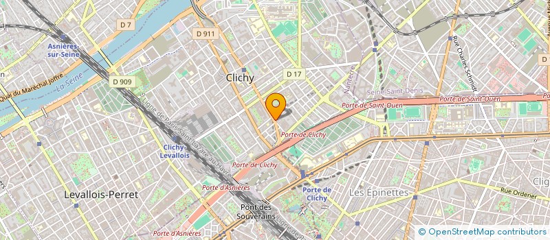 localisation de l'entreprise SARIA FRANCE MANAGEMENT à CLICHY