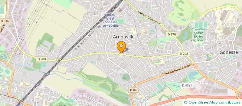 localisation de l'entreprise SARIGUL à ARNOUVILLE