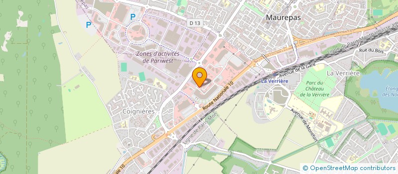 localisation de l'entreprise SARIMA  COIGNIERES