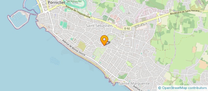 localisation de l'entreprise SARIMA à PORNICHET