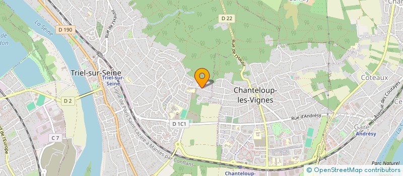 localisation de l'entreprise SARISAN  TRIEL-SUR-SEINE