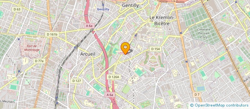 localisation de l'entreprise SARKADI & ASSOCIES à LE KREMLIN-BICETRE