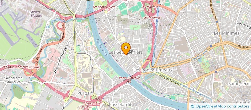 localisation de l'entreprise SARKLA à TOULOUSE