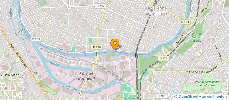 localisation de l'entreprise SARL 12 RUE DES NORIETS à SAINT-MAUR-DES-FOSSES