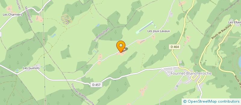 localisation de l'entreprise SARL 1627  FOURNET-BLANCHEROCHE