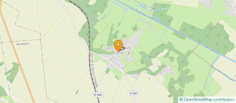 localisation de l'entreprise SARL 1H4D  LIANCOURT-SAINT-PIERRE