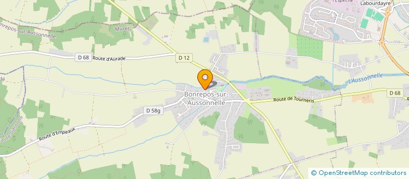localisation de l'entreprise SARL 2 AC à BONREPOS-SUR-AUSSONNELLE
