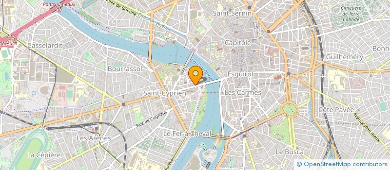 localisation de l'entreprise SARL 2 B IMMOBILIER à TOULOUSE