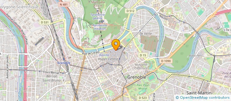 localisation de l'entreprise SARL 2 BOU  GRENOBLE