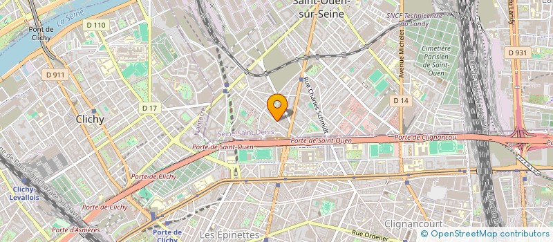 localisation de l'entreprise SARL 2 C AFFAIRES à SAINT-OUEN-SUR-SEINE