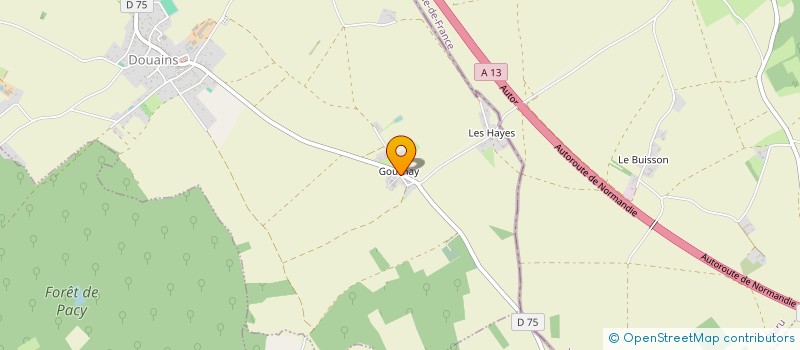 localisation de l'entreprise SARL 2 H  DOUAINS