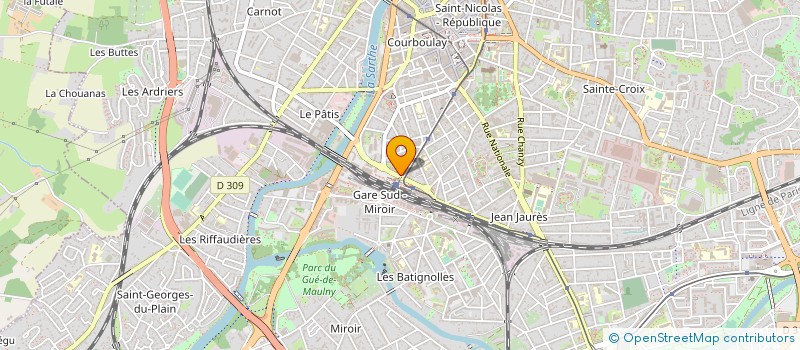localisation de l'entreprise SARL 2 M B à LE MANS