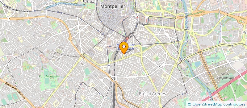 localisation de l'entreprise SARL 2 M PROMOTION à MONTPELLIER