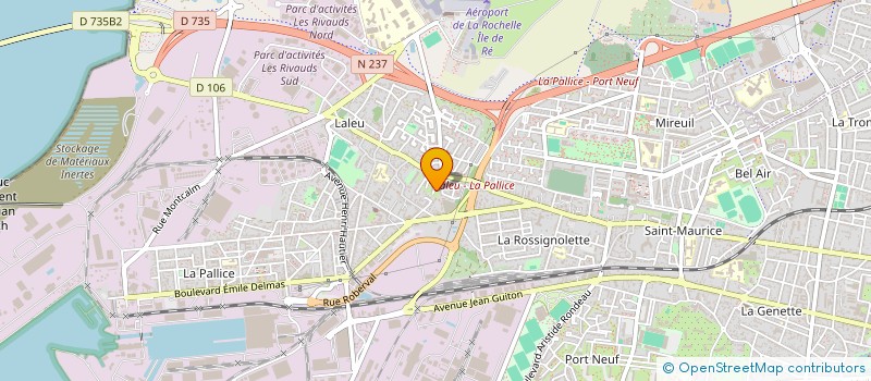 localisation de l'entreprise SARL 2 M PROMOTION  LA ROCHELLE