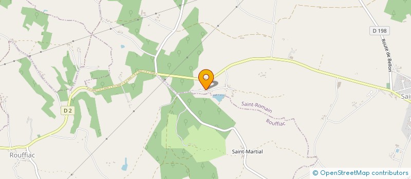 localisation de l'entreprise SARL 2 R ENERGIE  SAINT-ROMAIN