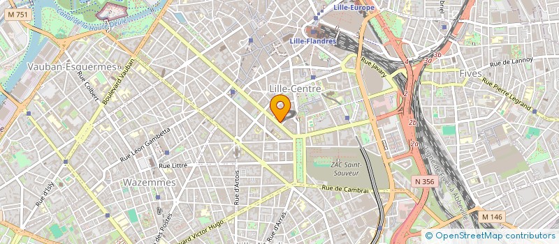 localisation de l'entreprise SARL 213 à LILLE