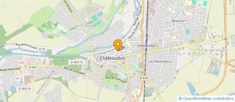 localisation de l'entreprise SARL 22 à CHATEAUDUN
