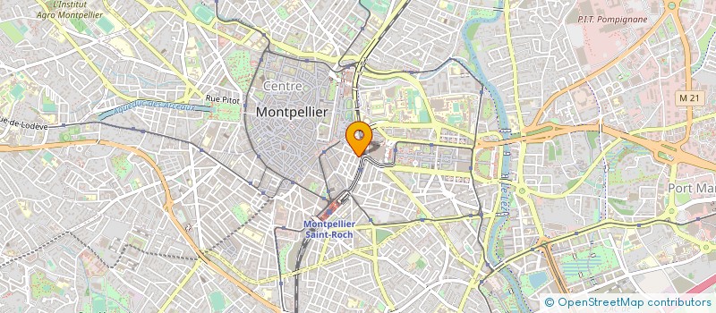 localisation de l'entreprise SARL 23 RUE BAUDIN à MONTPELLIER