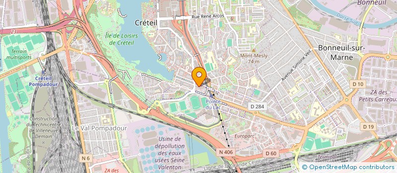 localisation de l'entreprise SARL 26 PRODUCTIONS FILMS  CRETEIL