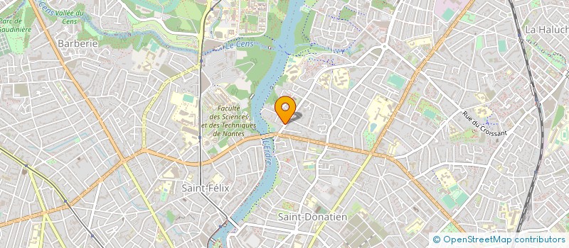 localisation de l'entreprise SARL 2A. (ACCUEIL ASSISTANCE ET GARDIENNAGE) à NANTES